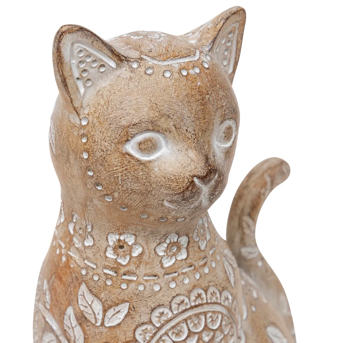 atmosphera Accesorios>Gato decorativo LINDO beige 18,5cm