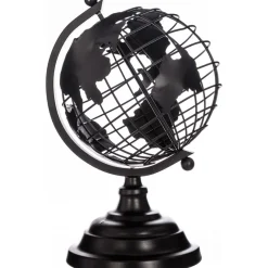 atmosphera Accesorios>Globo Terráqueo De Metal 18.5x17x27Cm