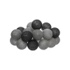 atmosphera4kids Iluminación>Guirnalda C/16 Bolas Led Grises 255Cm