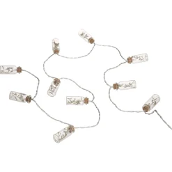 atmosphera Lámparas Y Alargadores|Estilo Rústico>Guirnalda C/10 Bombillas Deco Flor 165Cm