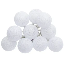 atmosphera Lámparas Y Alargadores>Guirnalda De 10 Bolas Led 6Cm