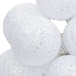 atmosphera Lámparas Y Alargadores>Guirnalda De 10 Bolas Led 6Cm