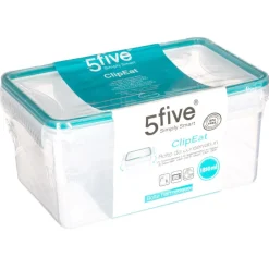 5five Tapas Y Cubiertas>Hermético Plástico Clipeat 1810Ml