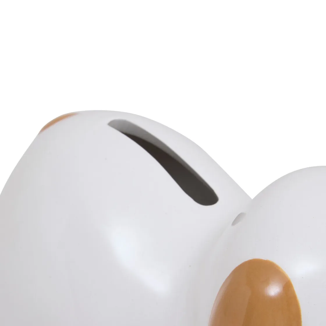 atmosphera4kids Accesorios Decorativos>Hucha perro blanco y marrón 7cm