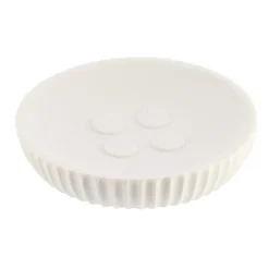 Accesorios De Lavabo>Jabonera Blanca
