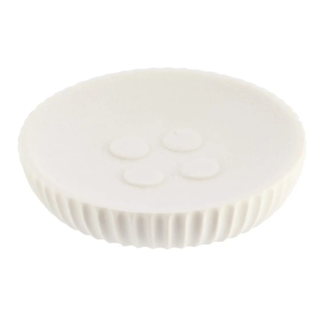 Accesorios De Lavabo>Jabonera Blanca