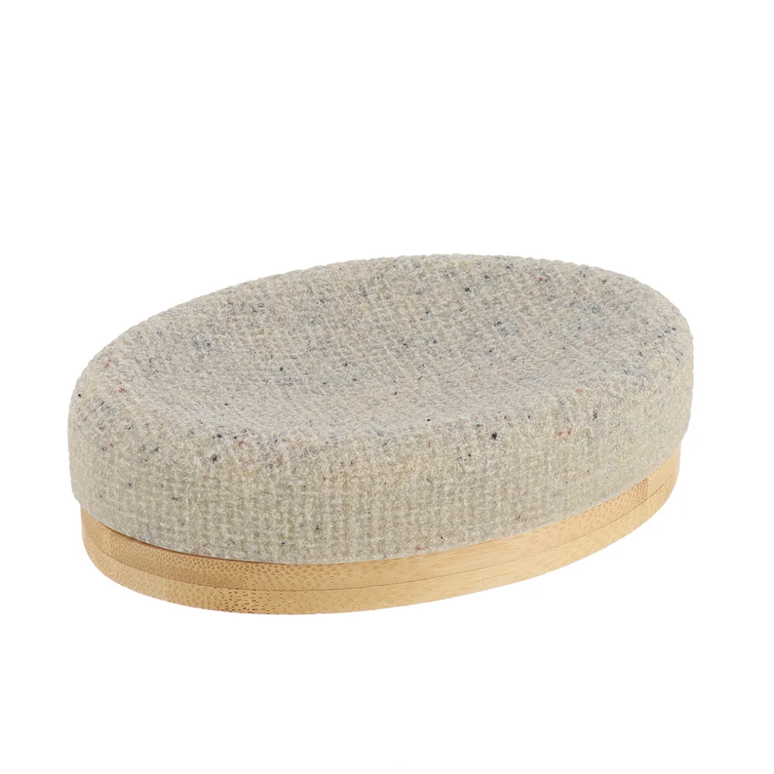 Accesorios De Lavabo>Jabonera de baño efecto malla natural