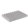 Accesorios De Lavabo>Jabonera de baño gris