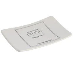 Accesorios De Lavabo>Jabonera LOFT blanca dolomita