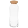 secret d'gourmet Jarros>Jarra SLIM de vidrio con tapa de corcho 1l
