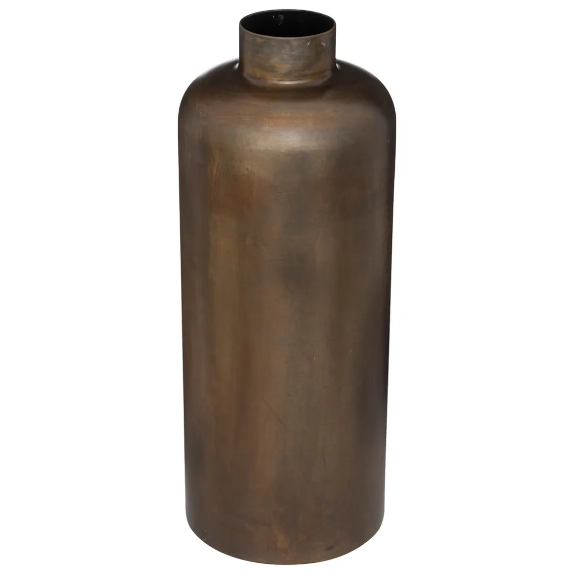 atmosphera Jarrones Y Vasos>Jarrón Antiq Dorado De Metal 61cm