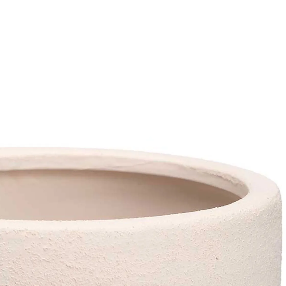Jarrones Y Vasos>Jarrón blanco de cerámica 27cm
