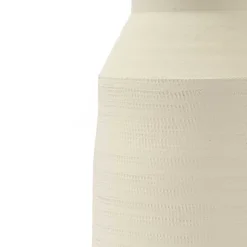 Jarrones Y Vasos>Jarrón Cerámica Caravane Beige 40Cm