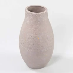 Jarrones Y Vasos>Jarrón Craft Rústico Gris 26Cm