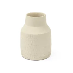 Jarrones Y Vasos>Jarrón De Cerámica Caravane Beige 20Cm