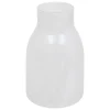atmosphera Jarrones Y Vasos>Jarrón De Vidrio Blanco Dola 25.5cm