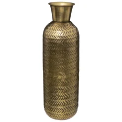 atmosphera Jarrones Y Vasos|Estilo Oriental>Jarrón NIGHT dorado metálico 45Cm