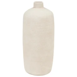 atmosphera Jarrones Y Vasos>Jarrón ROMIA beige de cerámica