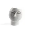 Jarrones Y Vasos|Estilo Contemporaneo>Jarrón Rostro De Mujer 19x19x20Cm