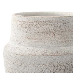 Jarrones Y Vasos|Estilo Rústico>Jarrón SABRE gris de barro 14cm