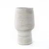 Jarrones Y Vasos>Jarrón SABRE gris de barro 27cm