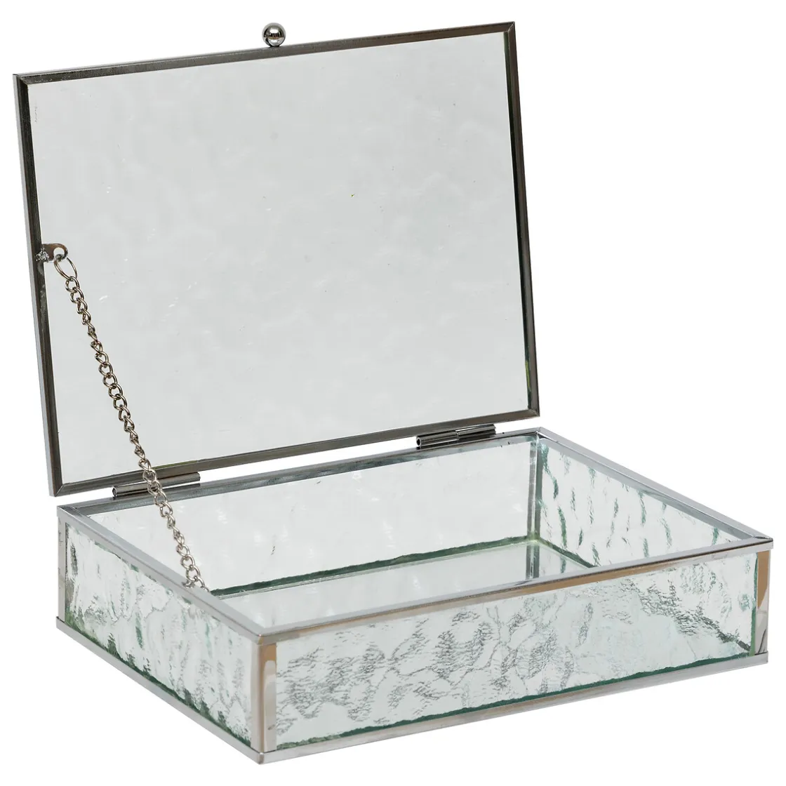 atmosphera Accesorios>Joyero ANIA plateado 16.5x21.5cm