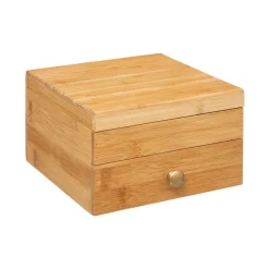 5five Cestas De Almacenamiento>Joyero De Bambú