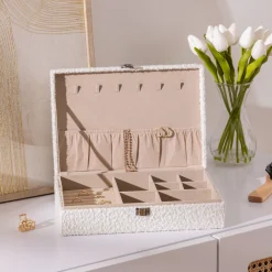 atmosphera Accesorios>Joyero LOE blanco