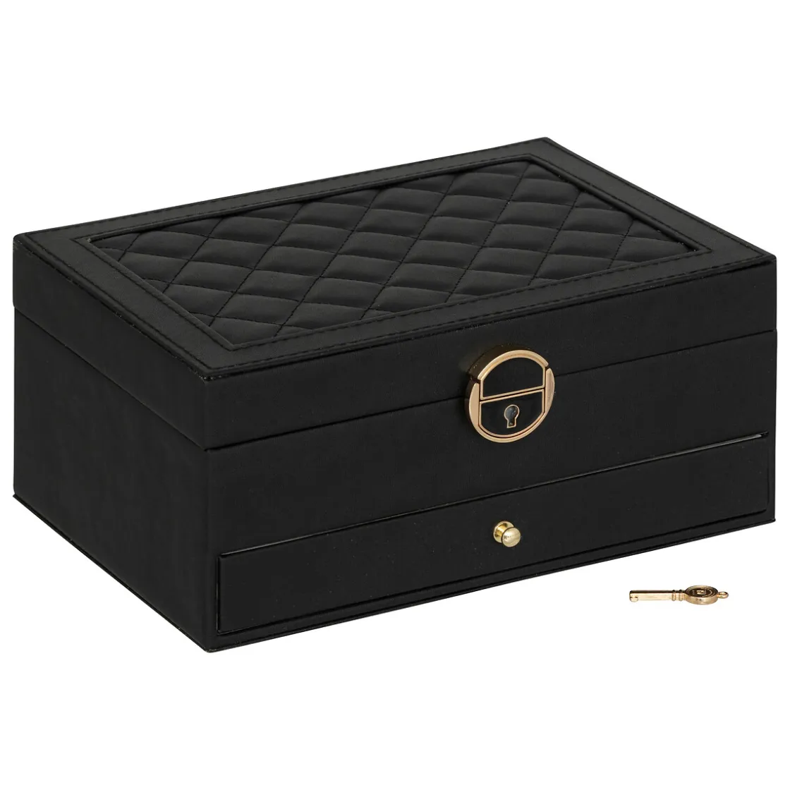 Accesorios>Joyero negro de mdf