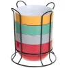 secret d'gourmet Tazas Y Tazones>Juego 4 Bowl De Colores C/Soporte 50Cl