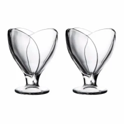 Cuencos, Fuentes Y Ensaladeras>Juego 2 Copas De Helado Ice Ville 300Ml