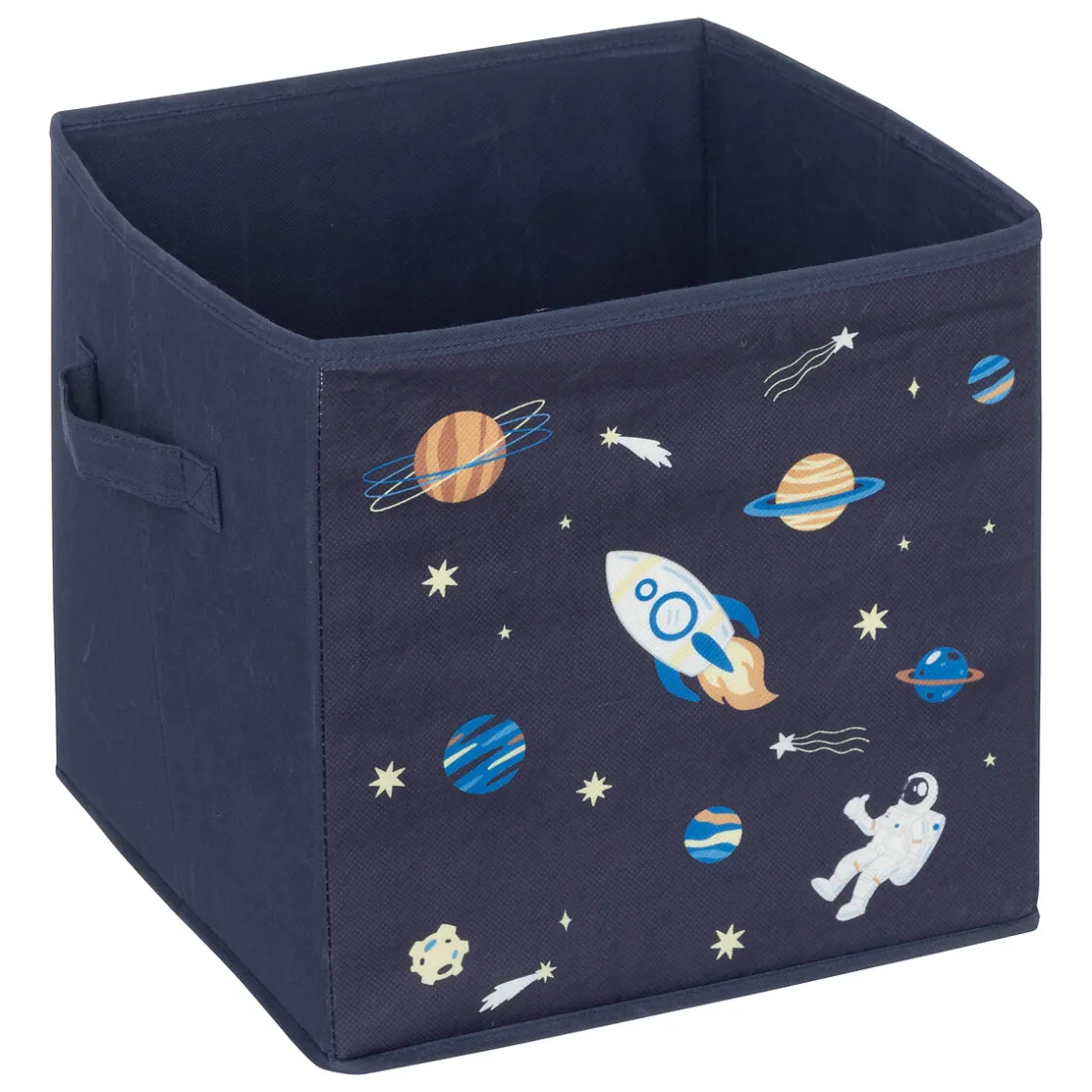 atmosphera4kids Almacenamiento>Juego 2 Cubos Almacenaje Astronauta Azul 29x29cm