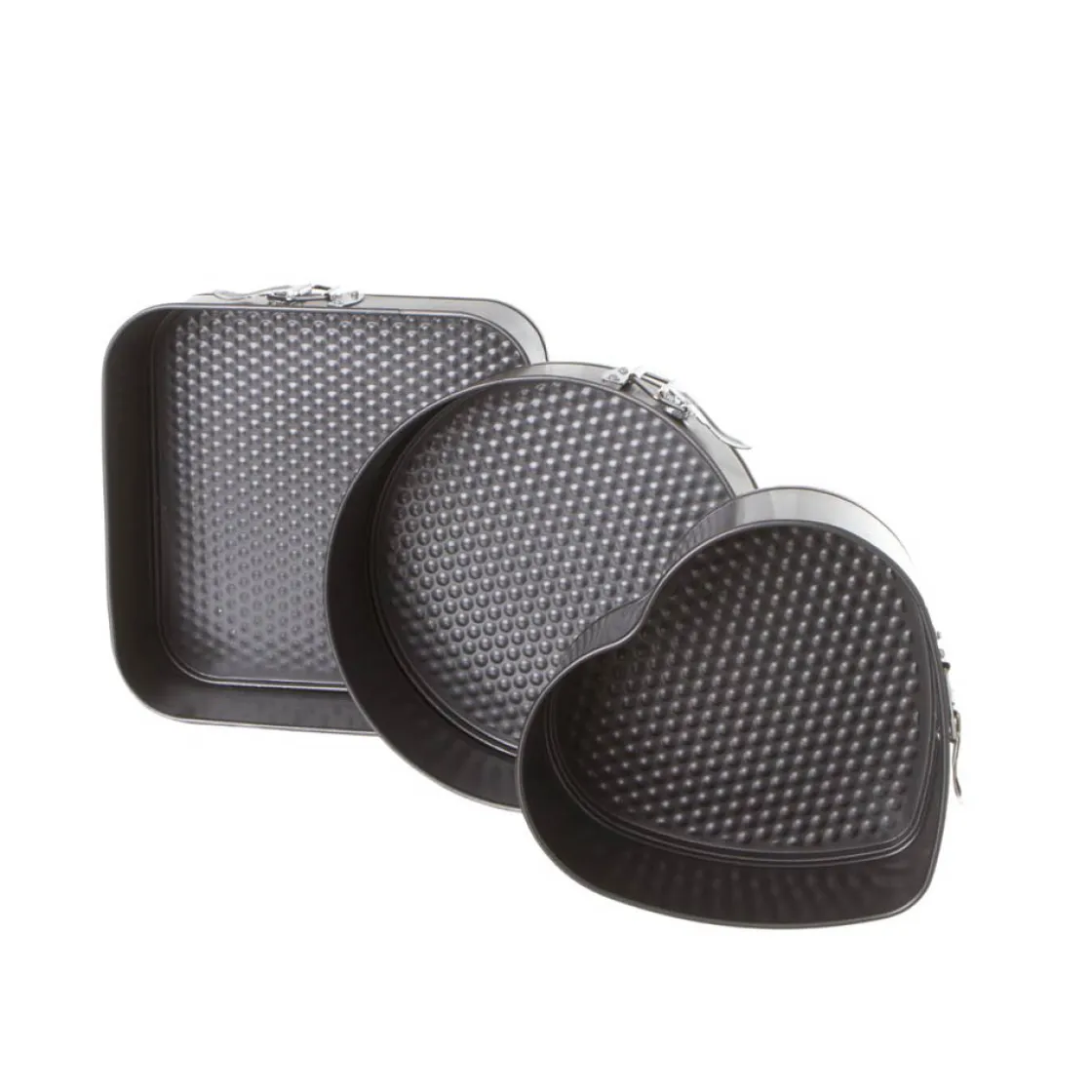 secret d'gourmet Moldes Y Otros Utensilios De Cocina>Juego 3 Moldes Surtidos Desmontables
