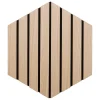 atmosphera Lienzos Y Cuadros Decorativos>Juego 3 paneles decorativos hexagonal COLVA natura