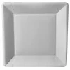 Desechables>Juego 10 Platos Cartón Cuadrados 22.5Cm