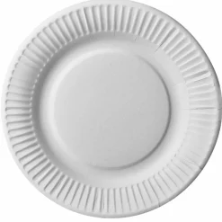 Desechables>Juego 10 Platos De Cartón Redondos 19Cm