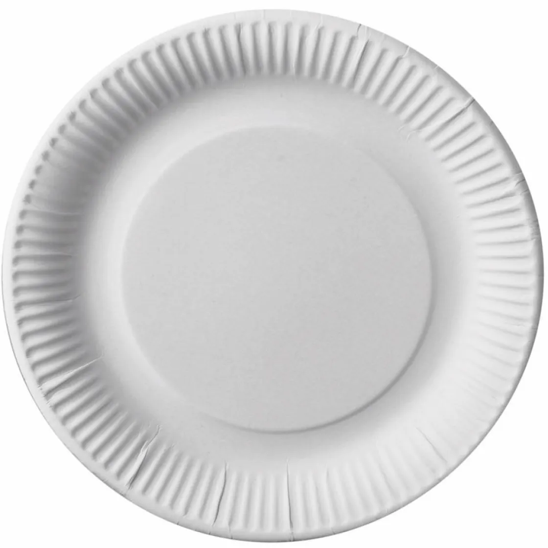 Desechables>Juego 10 Platos De Cartón Redondos 23Cm