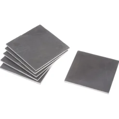 secret d'gourmet Accesorios De Bar>Juego 6 Posavasos Ardosia 10x10Cm
