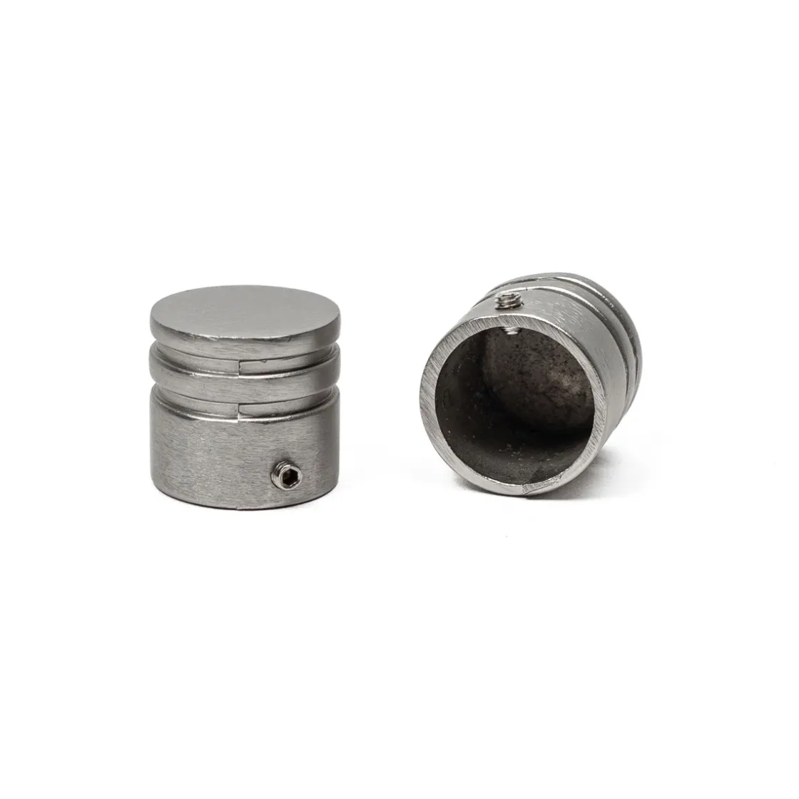 atmosphera Varillas Y Accesorios>Juego 2 Remates D20 Plateados