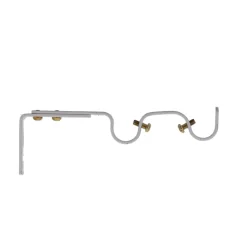 Varillas Y Accesorios>Juego 2 Soportes Dobles P/Barra Cortina