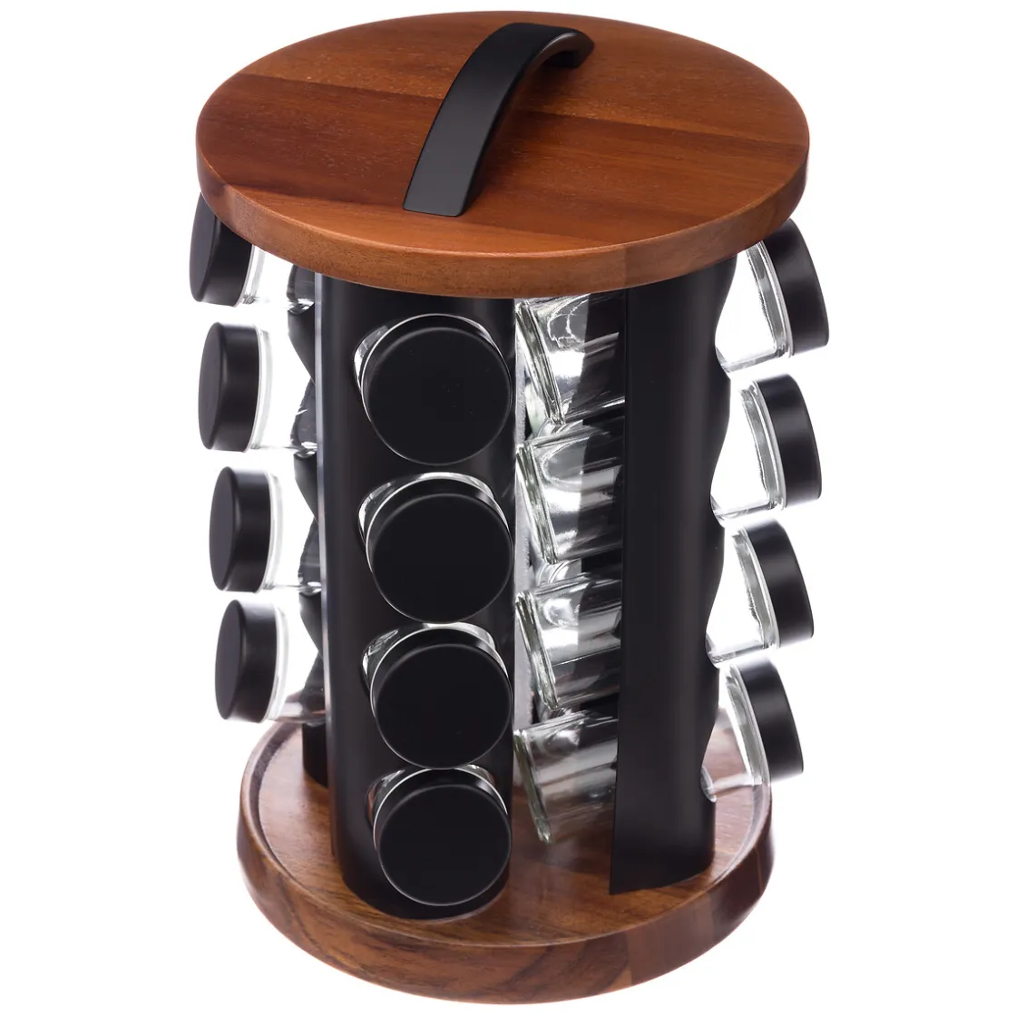 5five Cajas Y Frascos>Juego 16 Tarros De Especias C/Soporte