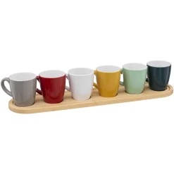 Tazas Y Tazones>Juego 6 Tazas De Café Colorama 9Cl