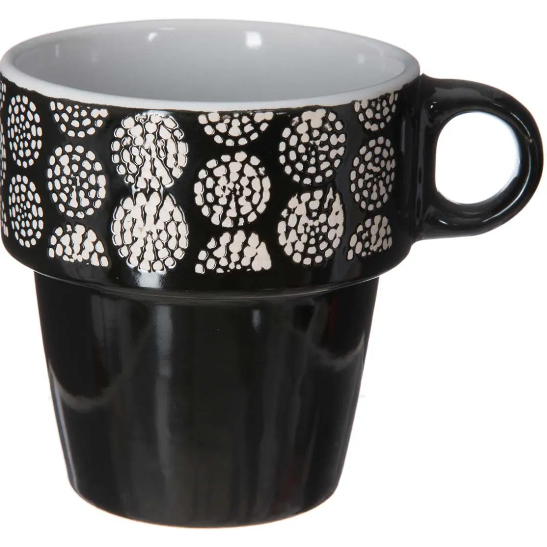 secret d'gourmet Tazas Y Tazones>Juego 6 Tazas De Cerámica Etnic 26Cl
