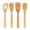 5five Utensilios Para Servir>Juego 4 Utensilios De Cocina De Bambú