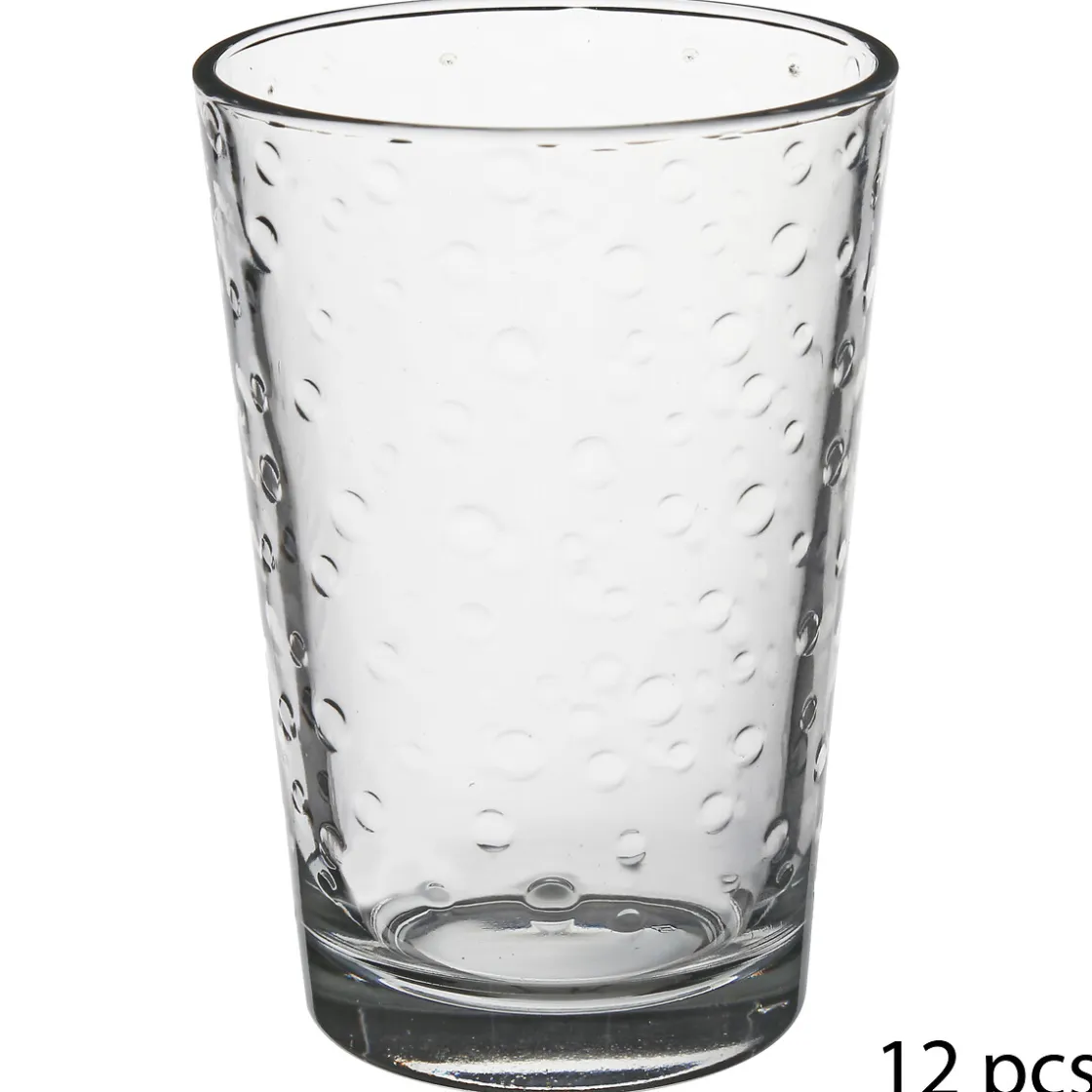 secret d'gourmet Copas>Juego 12 Vasos De Vidrio Ald'Eau 20Cl