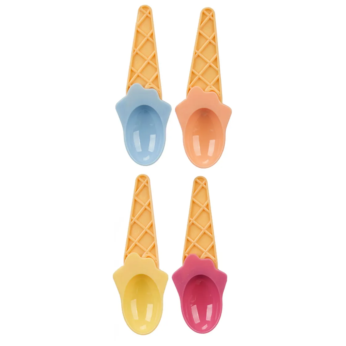 Platos Para Tartas, Tartas Y Bombones>Juego de 4 copas de helado con cuchara