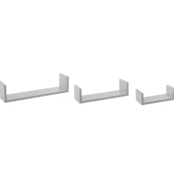 5five Armarios, Estantes Y Estanterías.>Juego De 3 Estantes Cubo Mdf 22/32/42Cm