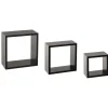 5five Armarios, Estantes Y Estanterías.>Juego De 3 Estantes Cubo Mdf 15/20/25Cm