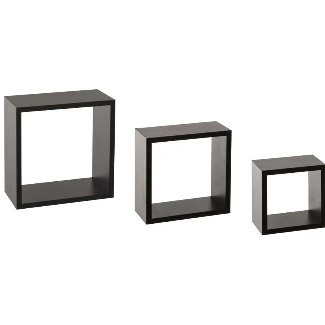 5five Armarios, Estantes Y Estanterías.>Juego De 3 Estantes Cubo Mdf 15/20/25Cm