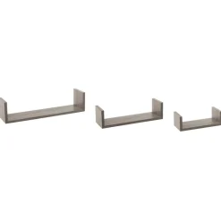 5five Armarios, Estantes Y Estanterías.>Juego De 3 Estantes Kit Deco Mdf Roble